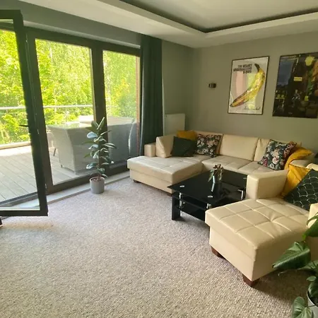 Apartament Nad Jeziorem Drweckim Z Duzym Tarasem Ostróda Exterior foto