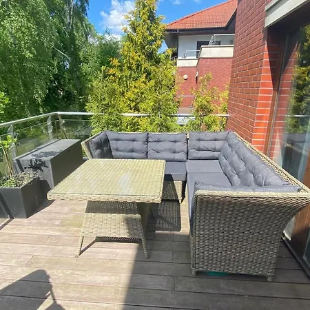 Apartament Nad Jeziorem Drweckim Z Duzym Tarasem Ostróda Exterior foto