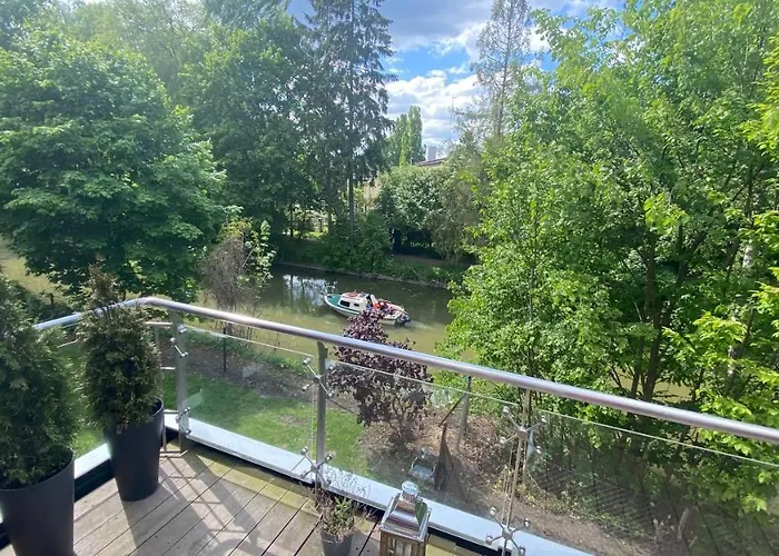 Apartament Nad Jeziorem Drweckim Z Duzym Tarasem